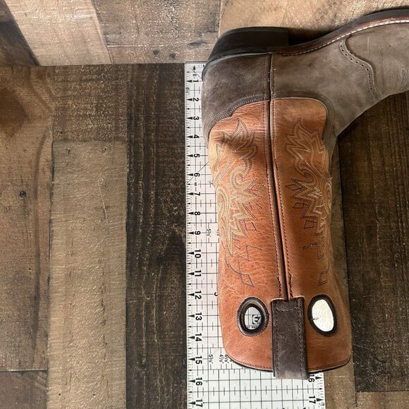 Double H 1537 Buckaroo Tall Western Cowboy Boots Mens 13 D - Picture 6 of 12